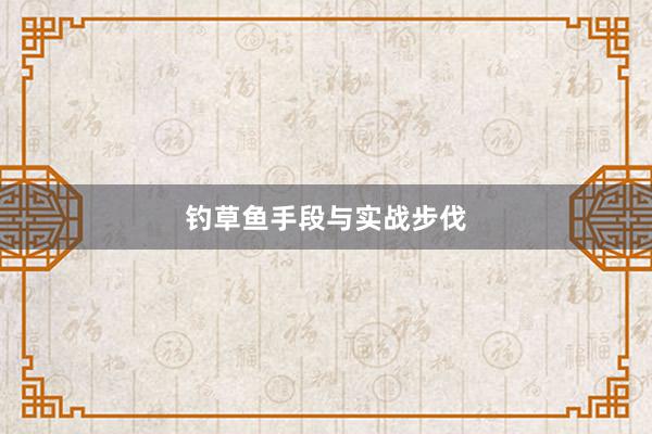 钓草鱼手段与实战步伐